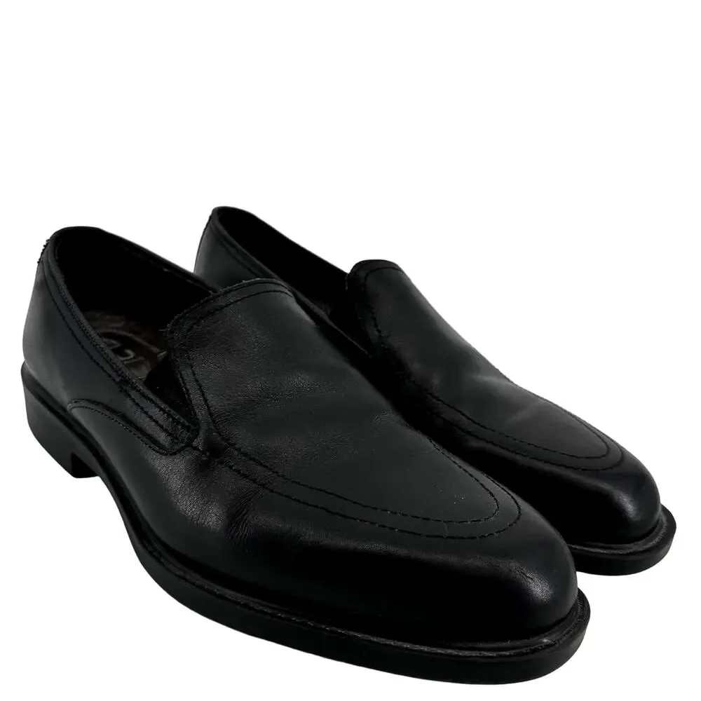 Allen Edmonds Ann Arbor Penny Loafers Almond Toe Slip On Leather Formal Black 9